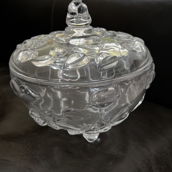 7” crystal candy box with stand HE-7501, New in box - Picture 9 of 16